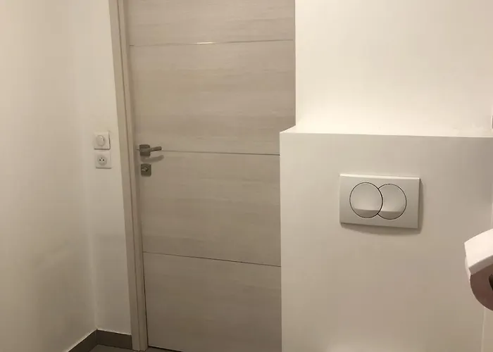 アパート T2 45m2 Le 29 1 Parking Terrasse, Centre-ville エクスレバン